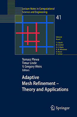 Kartonierter Einband Adaptive Mesh Refinement - Theory and Applications von 