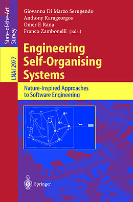 Kartonierter Einband Engineering Self-Organising Systems von 