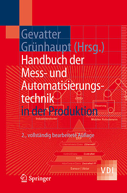 Fester Einband Handbuch der Mess- und Automatisierungstechnik in der Produktion von 