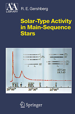 Livre Relié Solar-Type Activity in Main-Sequence Stars de Roald E. Gershberg