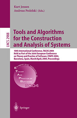 Couverture cartonnée Tools and Algorithms for the Construction and Analysis of Systems de 