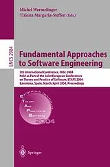 Kartonierter Einband Fundamental Approaches to Software Engineering von