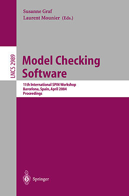 Couverture cartonnée Model Checking Software de 