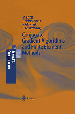 Fester Einband Conjugate Gradient Algorithms and Finite Element Methods von 