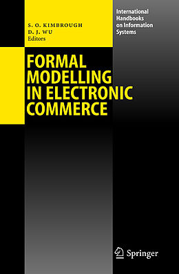 Fester Einband Formal Modelling in Electronic Commerce von 