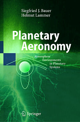 Fester Einband Planetary Aeronomy von Helmut Lammer, Siegfried Bauer