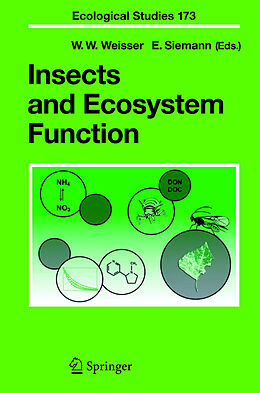 Livre Relié Insects and Ecosystem Function de 