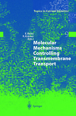 Livre Relié Molecular Mechanisms Controlling Transmembrane Transport de 