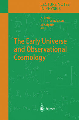 Fester Einband The Early Universe and Observational Cosmology von 
