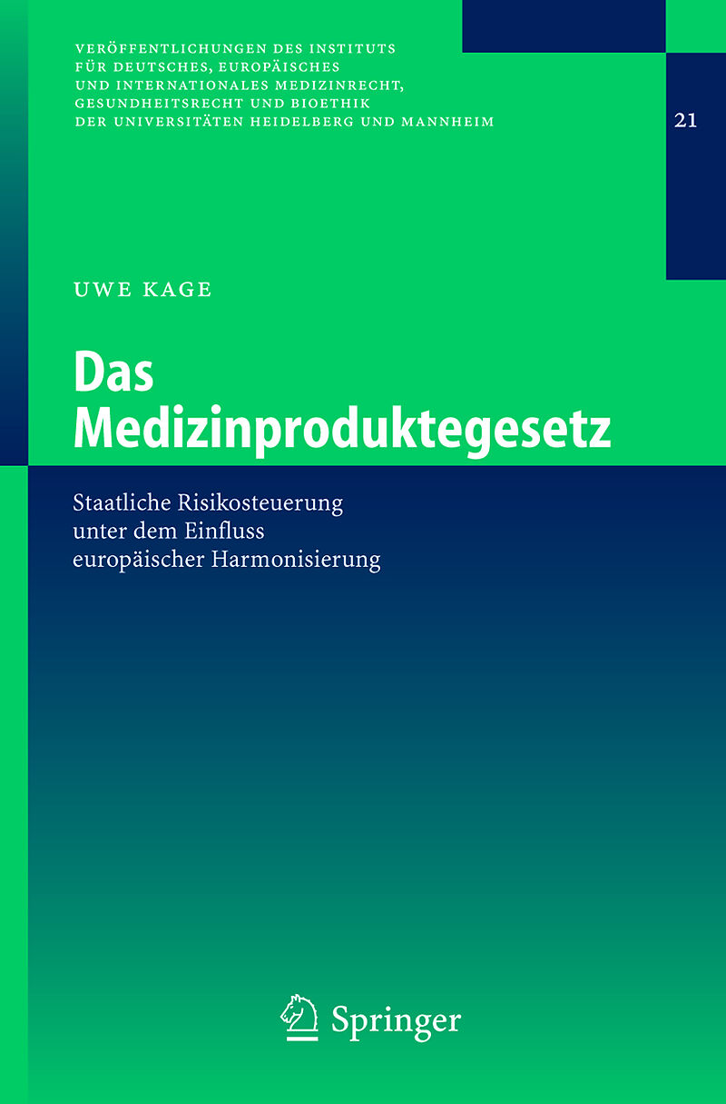 Das Medizinproduktegesetz