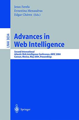 Kartonierter Einband Advances in Web Intelligence von 