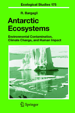 Livre Relié Antarctic Ecosystems de R. Bargagli