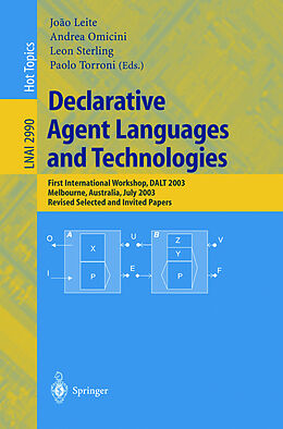 Couverture cartonnée Declarative Agent Languages and Technologies de 