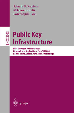 Kartonierter Einband Public Key Infrastructure von 