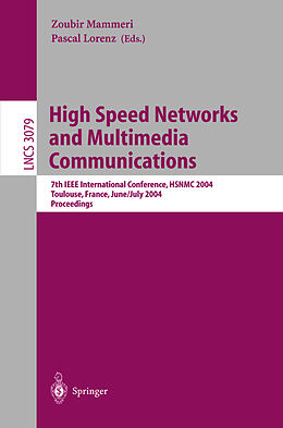 Kartonierter Einband High Speed Networks and Multimedia Communications von 