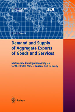 Fester Einband Demand and Supply of Aggregate Exports of Goods and Services von Hubert Strauß