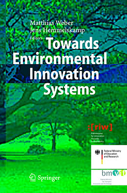 Livre Relié Towards Environmental Innovation Systems de 