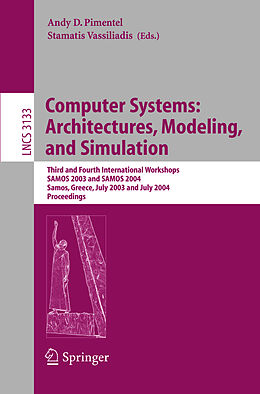 Couverture cartonnée Computer Systems: Architectures, Modeling, and Simulation de 