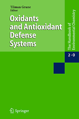 Couverture cartonnée Oxidants and Antioxidant Defense Systems de 