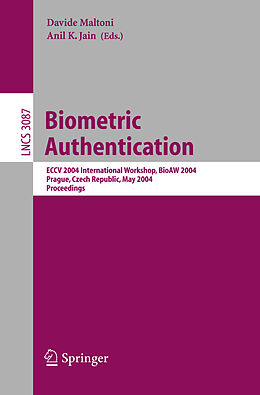 Kartonierter Einband Biometric Authentication von 