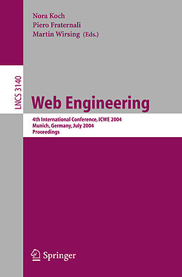 Kartonierter Einband Web Engineering von 