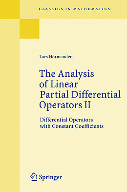 Kartonierter Einband The Analysis of Linear Partial Differential Operators II von Lars Hörmander