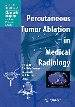 Livre Relié Percutaneous Tumor Ablation in Medical Radiology de 