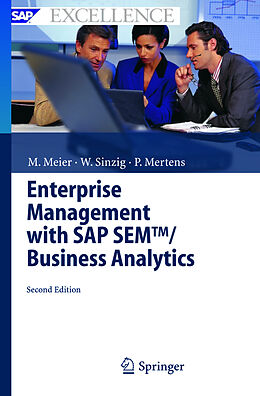 Livre Relié Enterprise Management with SAP SEM / Business Analytics de Marco Meier, Peter Mertens, Werner Sinzig