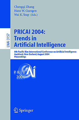 Couverture cartonnée PRICAI 2004: Trends in Artificial Intelligence de 
