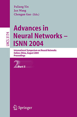 Kartonierter Einband Advances in Neural Networks - ISNN 2004 von 
