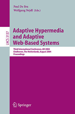 Kartonierter Einband Adaptive Hypermedia and Adaptive Web-Based Systems von 