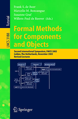 Kartonierter Einband Formal Methods for Components and Objects von 