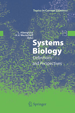 Livre Relié Systems Biology de 