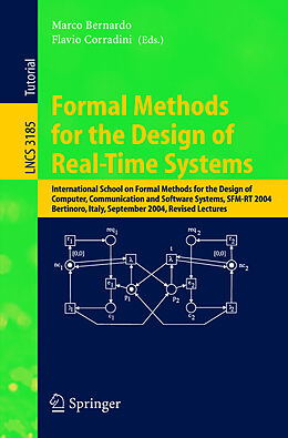 Kartonierter Einband Formal Methods for the Design of Real-Time Systems von 