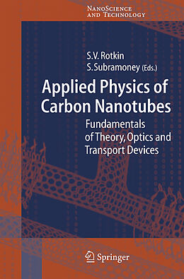 Fester Einband Applied Physics of Carbon Nanotubes von 