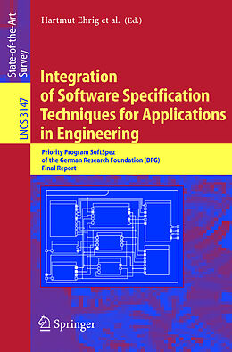 Kartonierter Einband Integration of Software Specification Techniques for Applications in Engineering von 