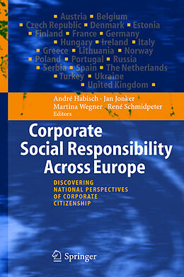 Livre Relié Corporate Social Responsibility Across Europe de 