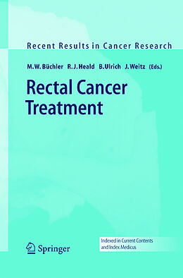 Fester Einband Rectal Cancer Treatment von 