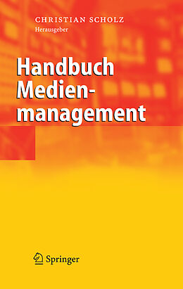 Fester Einband Handbuch Medienmanagement von 