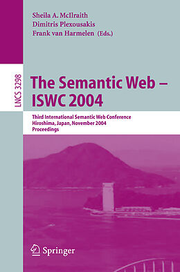 Couverture cartonnée The Semantic Web - ISWC 2004 de 