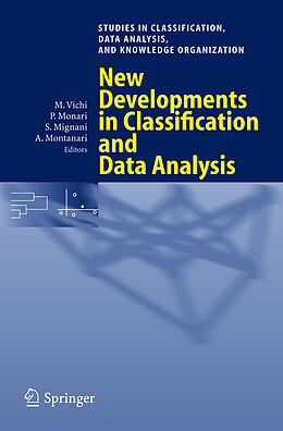 Couverture cartonnée New Developments in Classification and Data Analysis de 