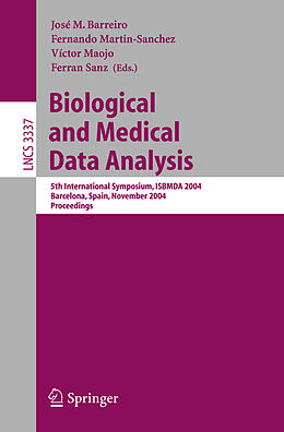 Kartonierter Einband Biological and Medical Data Analysis von 