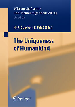 Livre Relié On the Uniqueness of Humankind de 