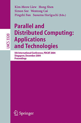 Couverture cartonnée Parallel and Distributed Computing: Applications and Technologies de 