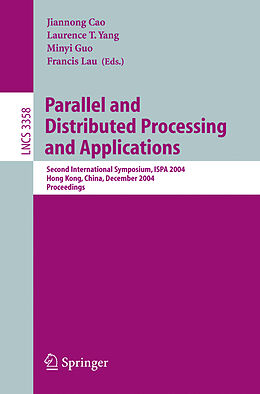 Kartonierter Einband Parallel and Distributed Processing and Applications von 