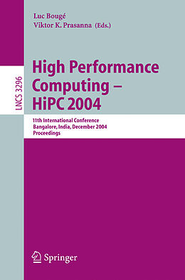 Kartonierter Einband High Performance Computing - HiPC 2004 von 