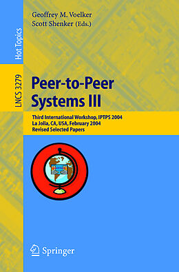 Kartonierter Einband Peer-to-Peer Systems III von 