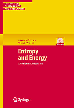 Couverture cartonnée Entropy and Energy de Wolf Weiss, Ingo Müller
