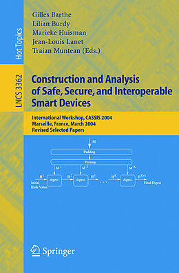 Couverture cartonnée Construction and Analysis of Safe, Secure, and Interoperable Smart Devices de 