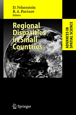 Livre Relié Regional Disparities in Small Countries de 